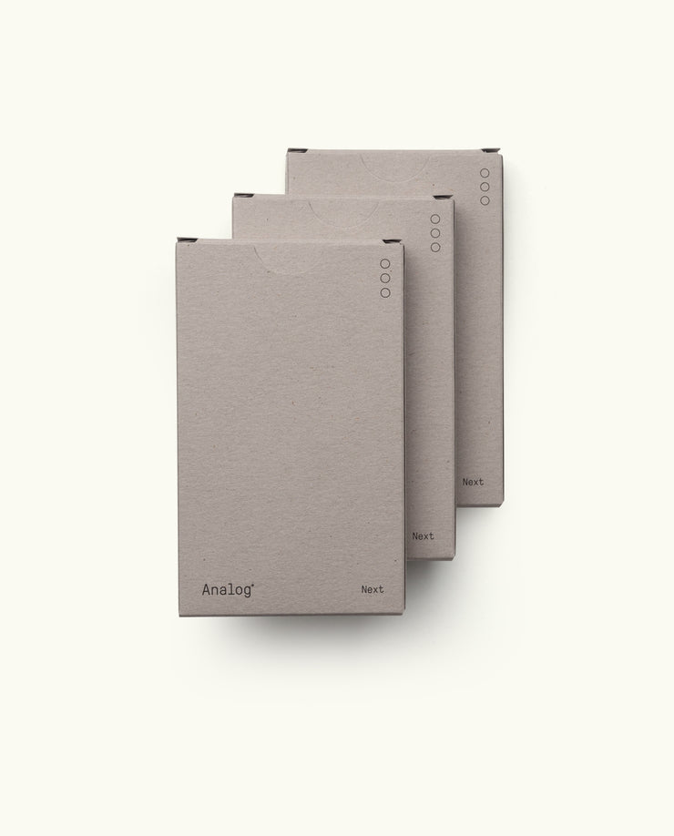 Analog - Next Cards (3-Pack)