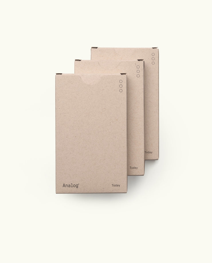 Analog - Today Cards (3-Pack)