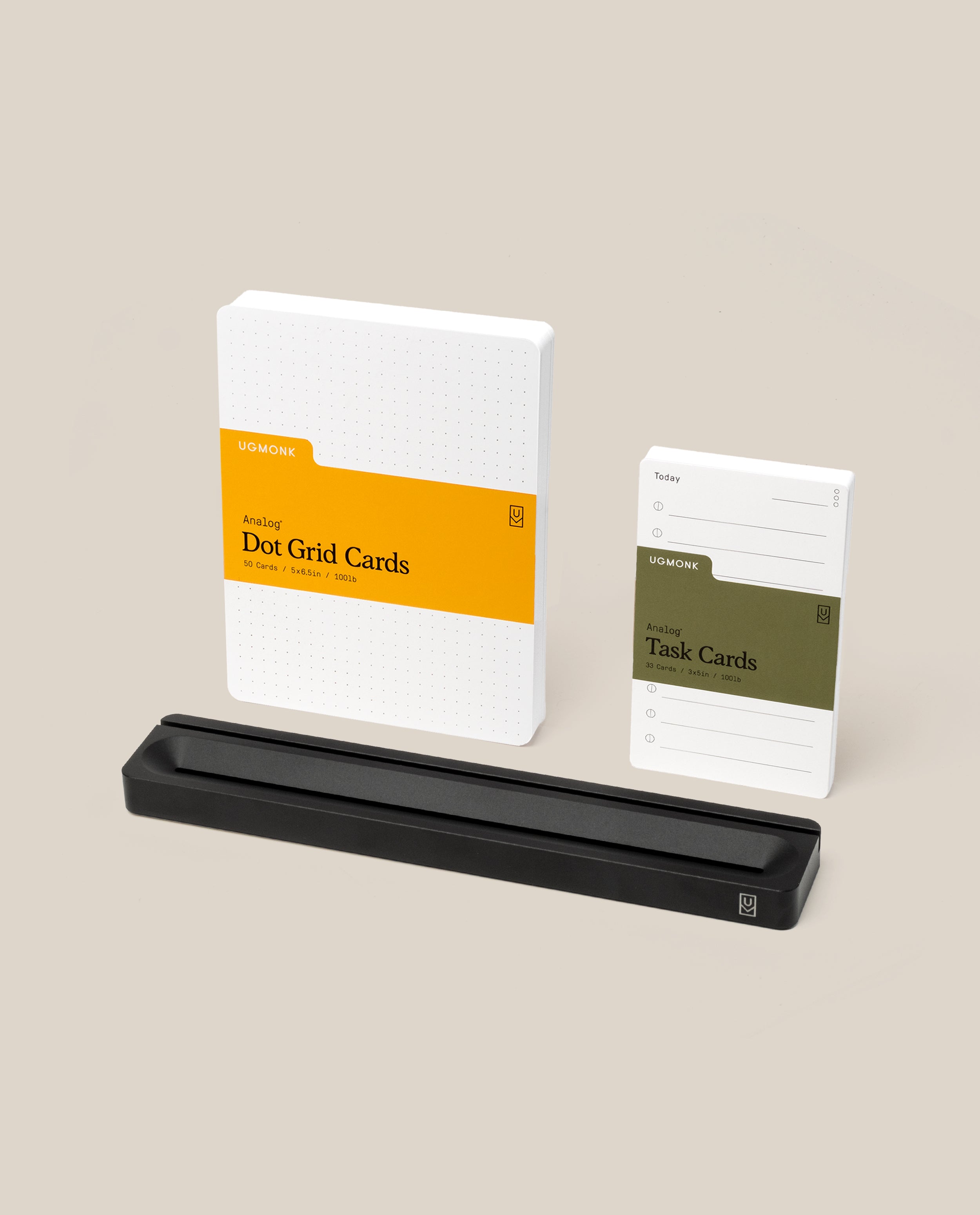 Analog Card Bar - Essentials Kit (Black Aluminum) – Ugmonk