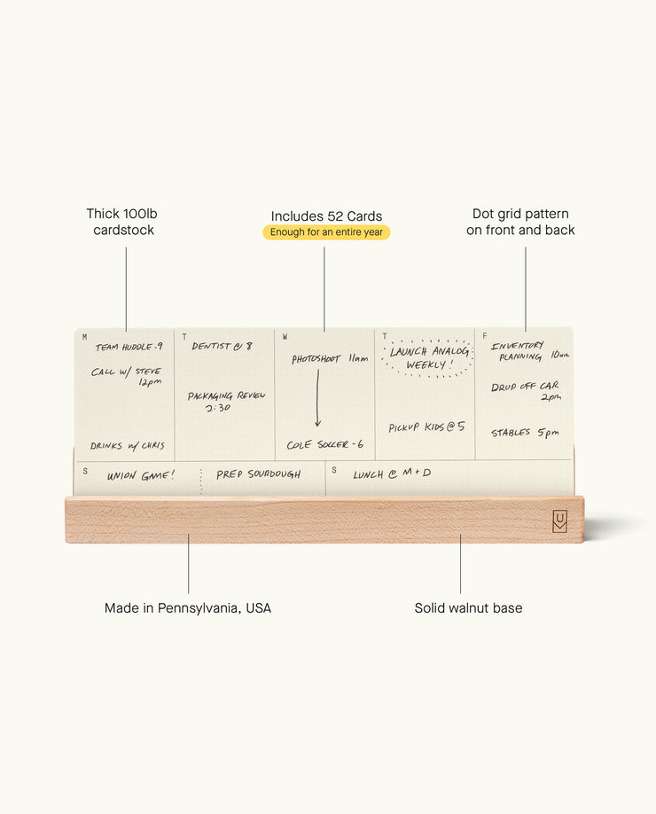 Analog Annual Kit (Maple)