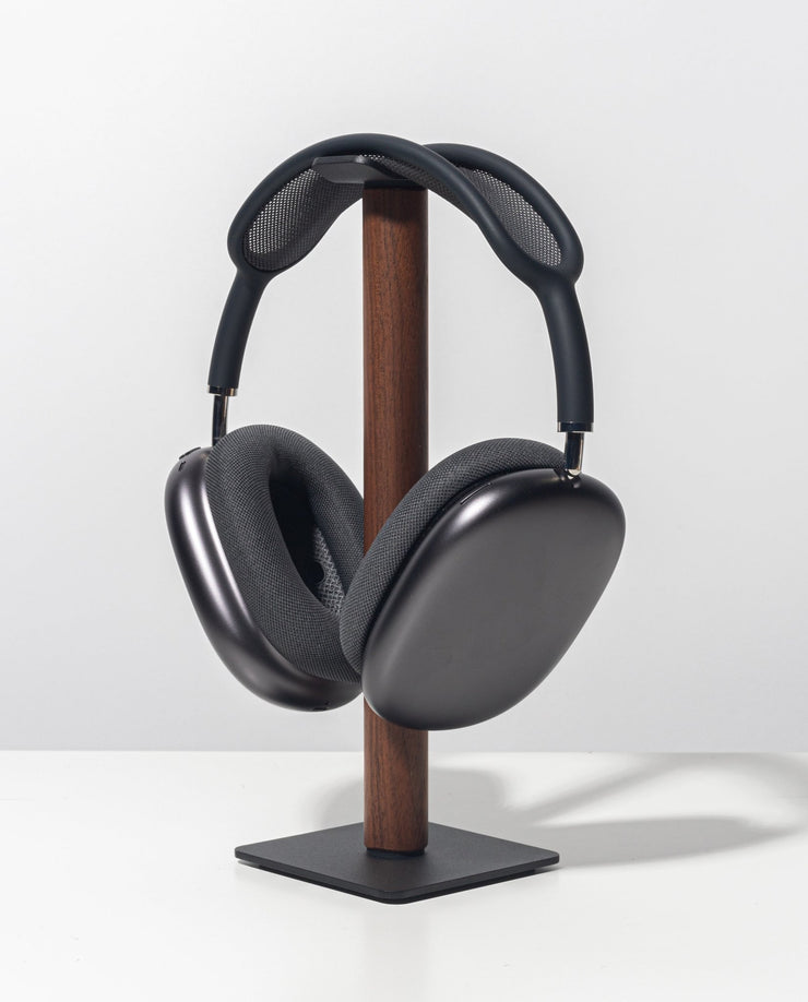 Gather Headphone Stand (1x1 - Black/Walnut)