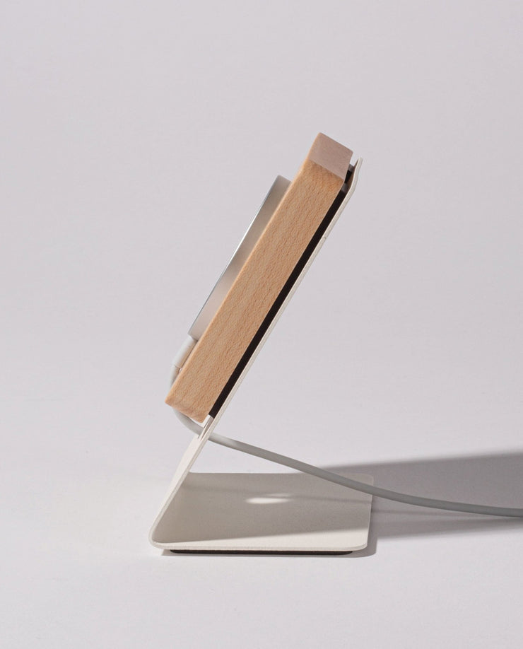 Gather MagSafe Phone Stand (White/Maple)