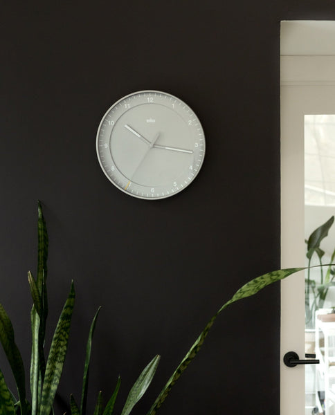 Braun Wall Clock (Gray) – Ugmonk