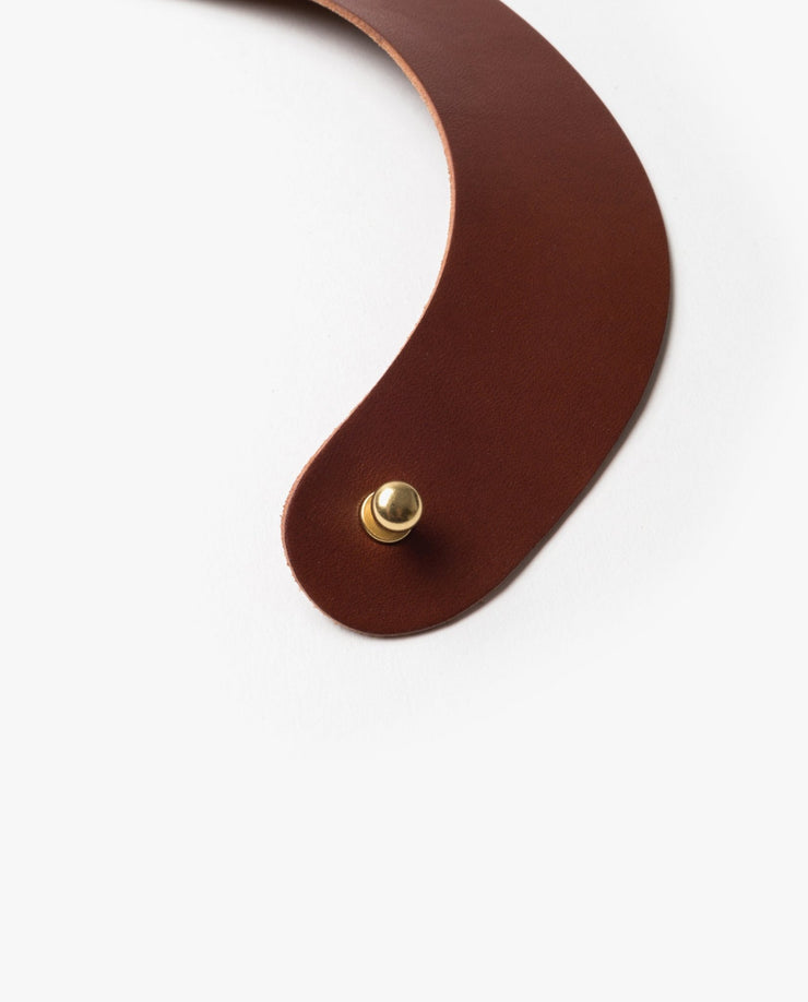 Leather Chemex Collar (Brown)