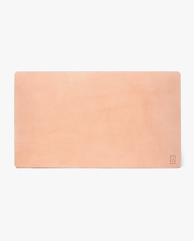 Leather Desk Pad XL (Ugmonk Logo - Natural)