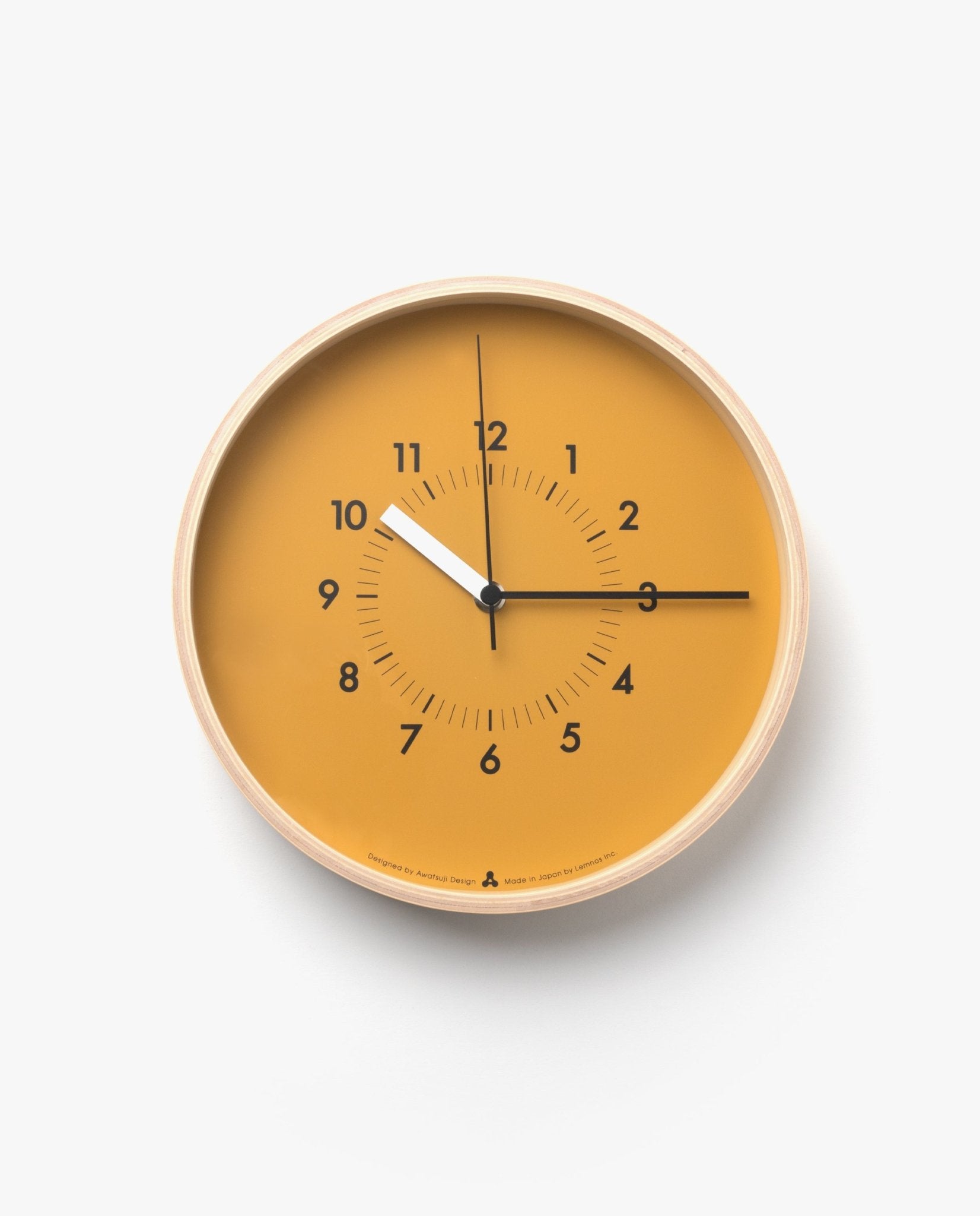 Lemnos SOSO Clock (Orange) – Ugmonk