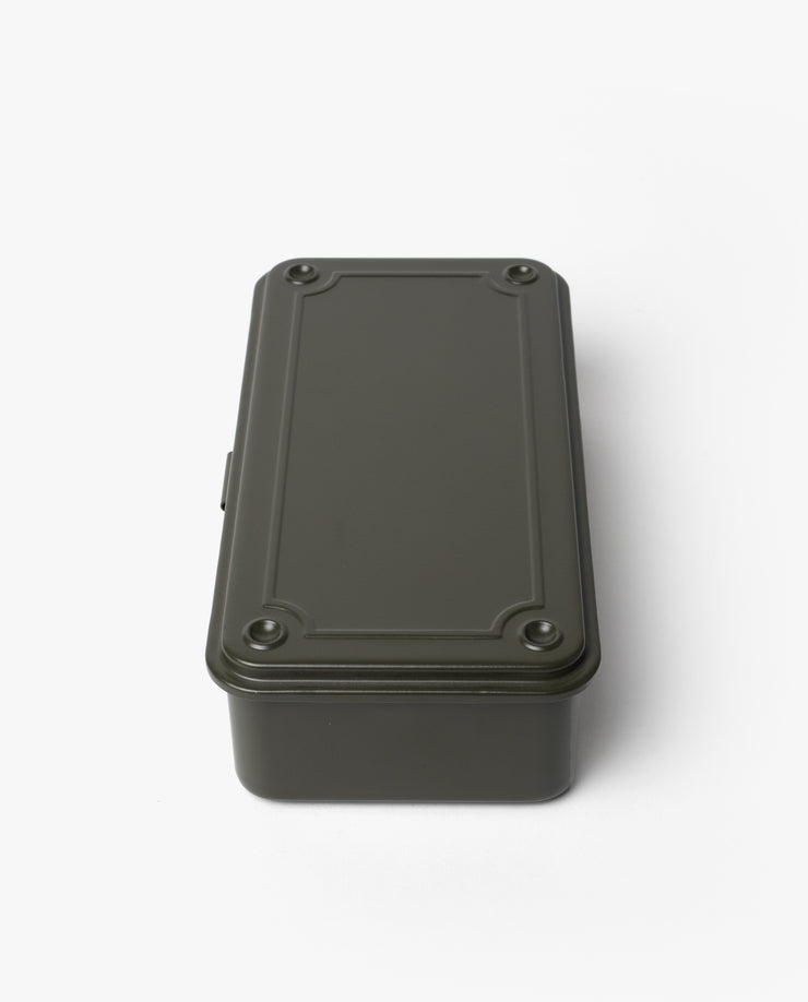 Toyo Steel Stackable Storage Box T-190 (Military Green)