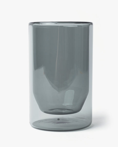 YIELD Double-Walled Glass Tumblers, Set of 2, Tall or Short Sizes