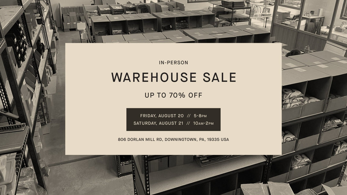 Ugmonk Warehouse Sale (Aug 20-21)