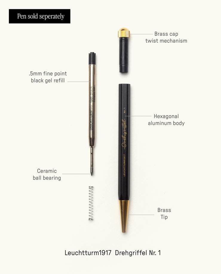 Black Gel Pen Refill (The Ugmonk Pen)