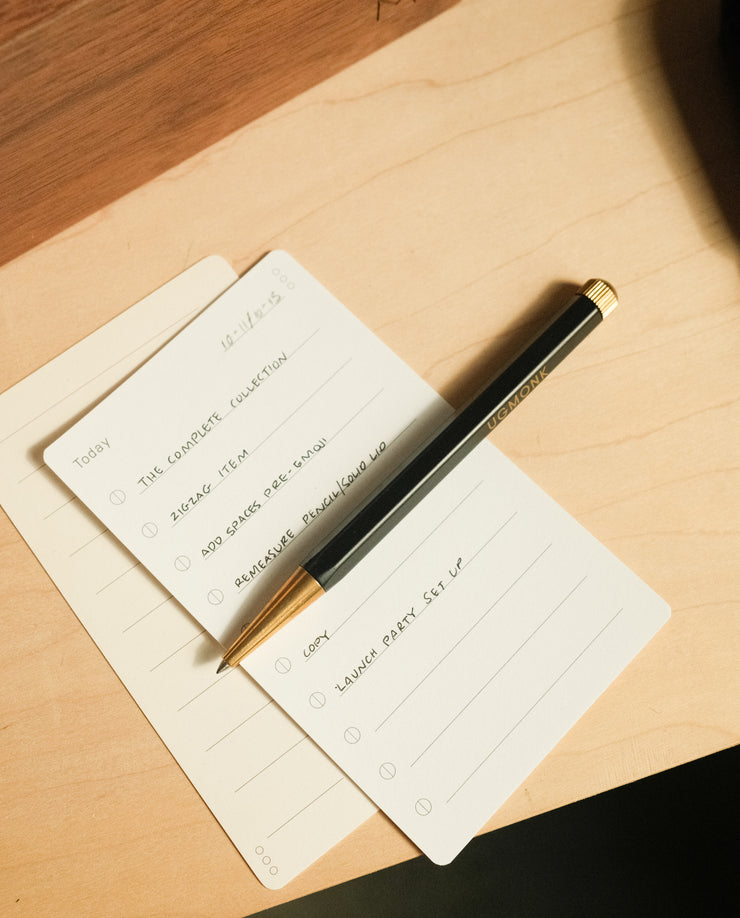 The Pen & Pen Tray Bundle (Black/Walnut)