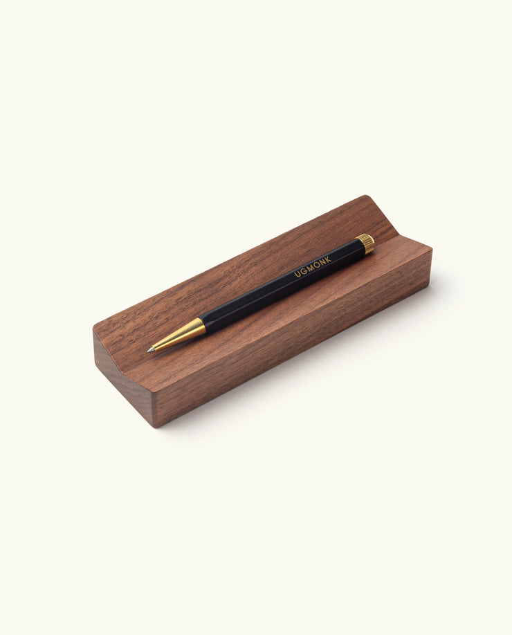 The Pen & Pen Tray Bundle (Black/Walnut)