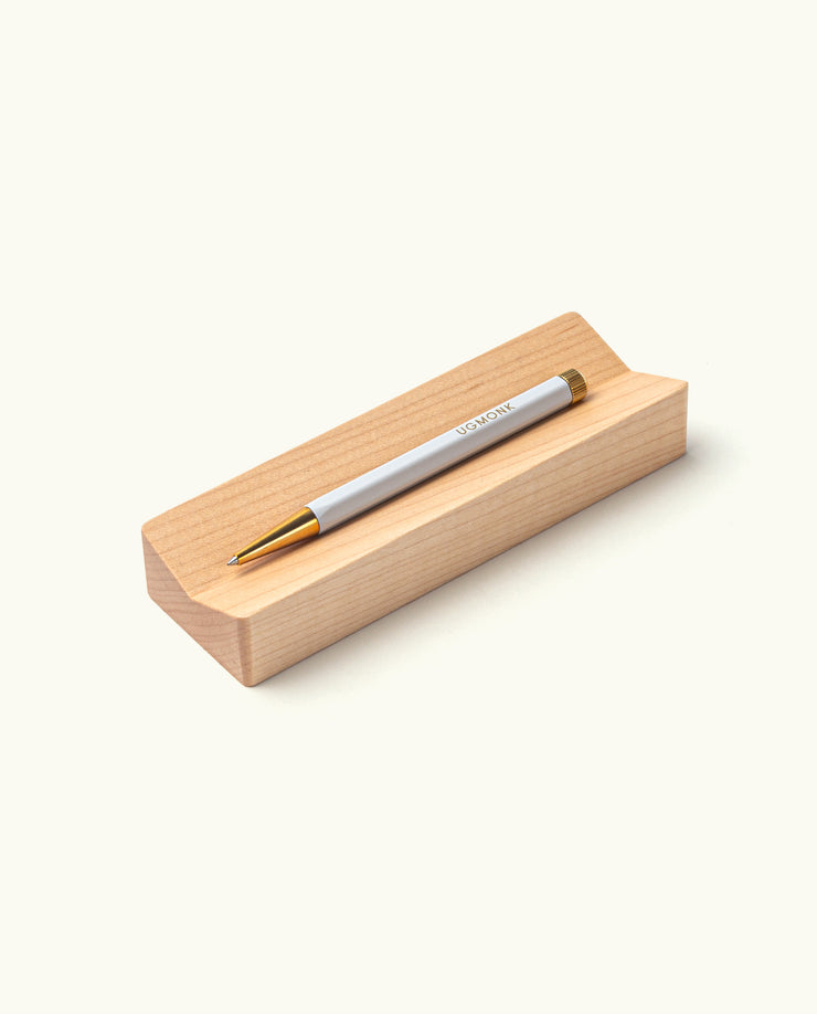 The Pen & Pen Tray Bundle (Gray/Maple)