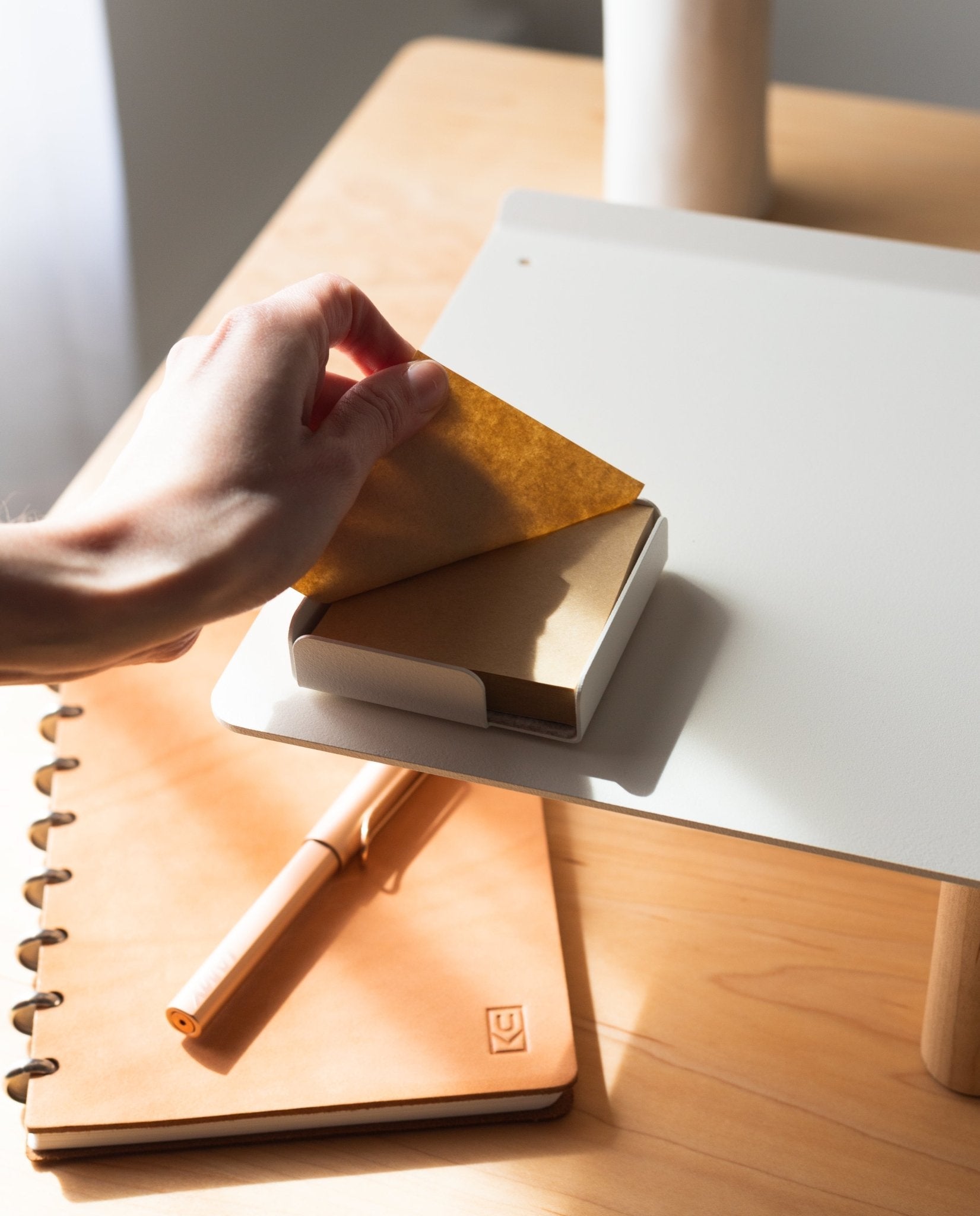 Warehouse Item - Gather Note Tray (White) Warehouse Ugmonk