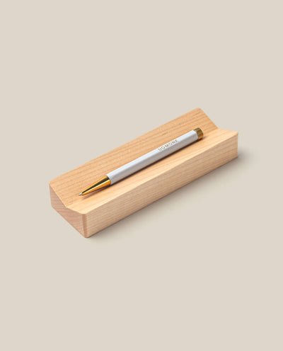The Pen & Pen Tray Bundle (Gray/Maple)