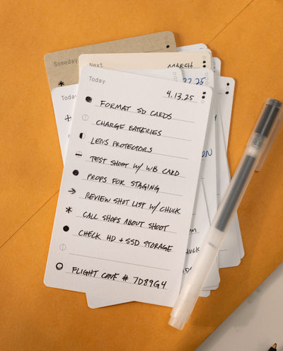 Analog - Task Cards (6-Pack) Analog Ugmonk