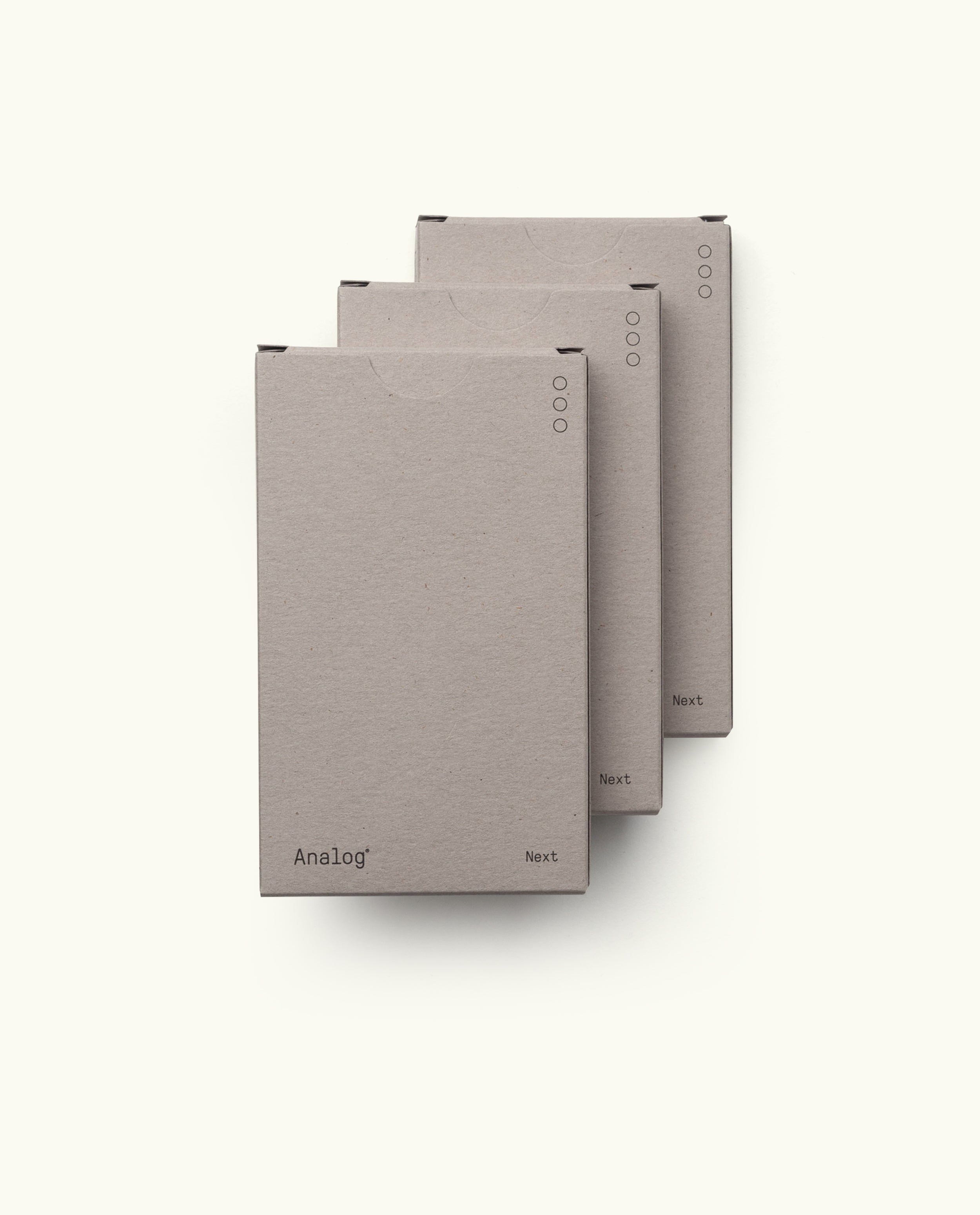 Analog - Next Cards (3-Pack) Analog Ugmonk