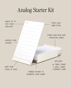 Warehouse Item - Analog Starter Kit (White Steel) Analog Ugmonk