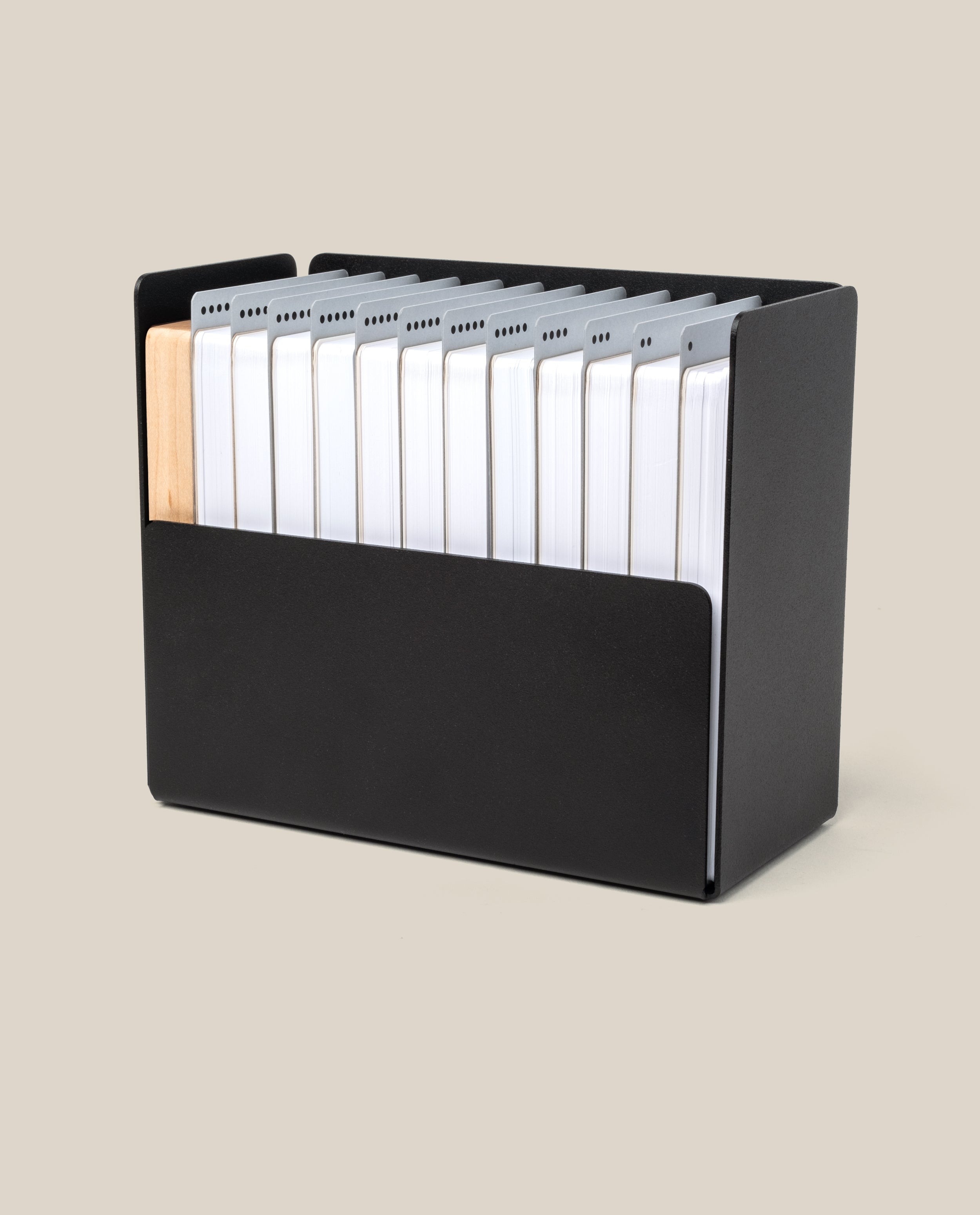 Analog Archive Box (Black Steel / Walnut Wood) – Ugmonk