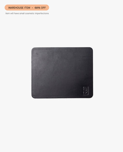 Warehouse Item - Leather Mousepad (Black)