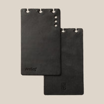 *Covers Only* – Leather Discbound Analog (Black)