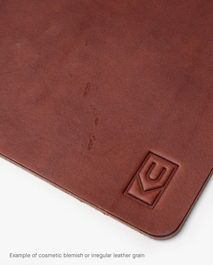 Warehouse Item - Leather Mousepad (Brown)