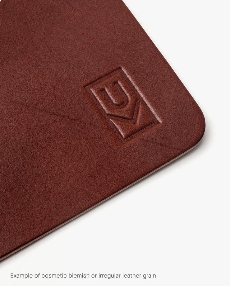 Warehouse Item - Leather Mousepad (Brown)