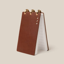 Leather Discbound Analog (Brown)