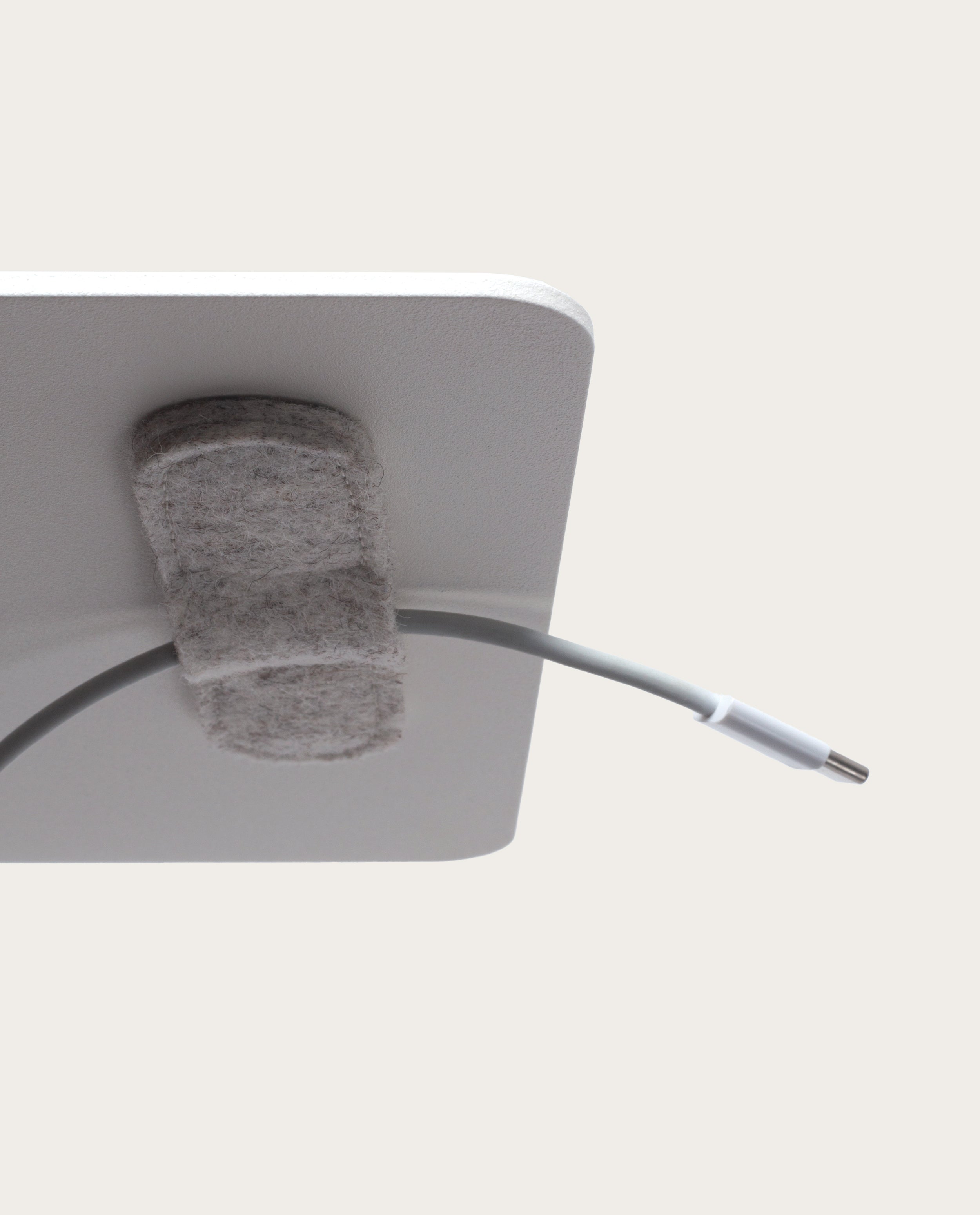 Magnetic Cable Keepers (Set of 2 - Light Gray) Gather Ugmonk