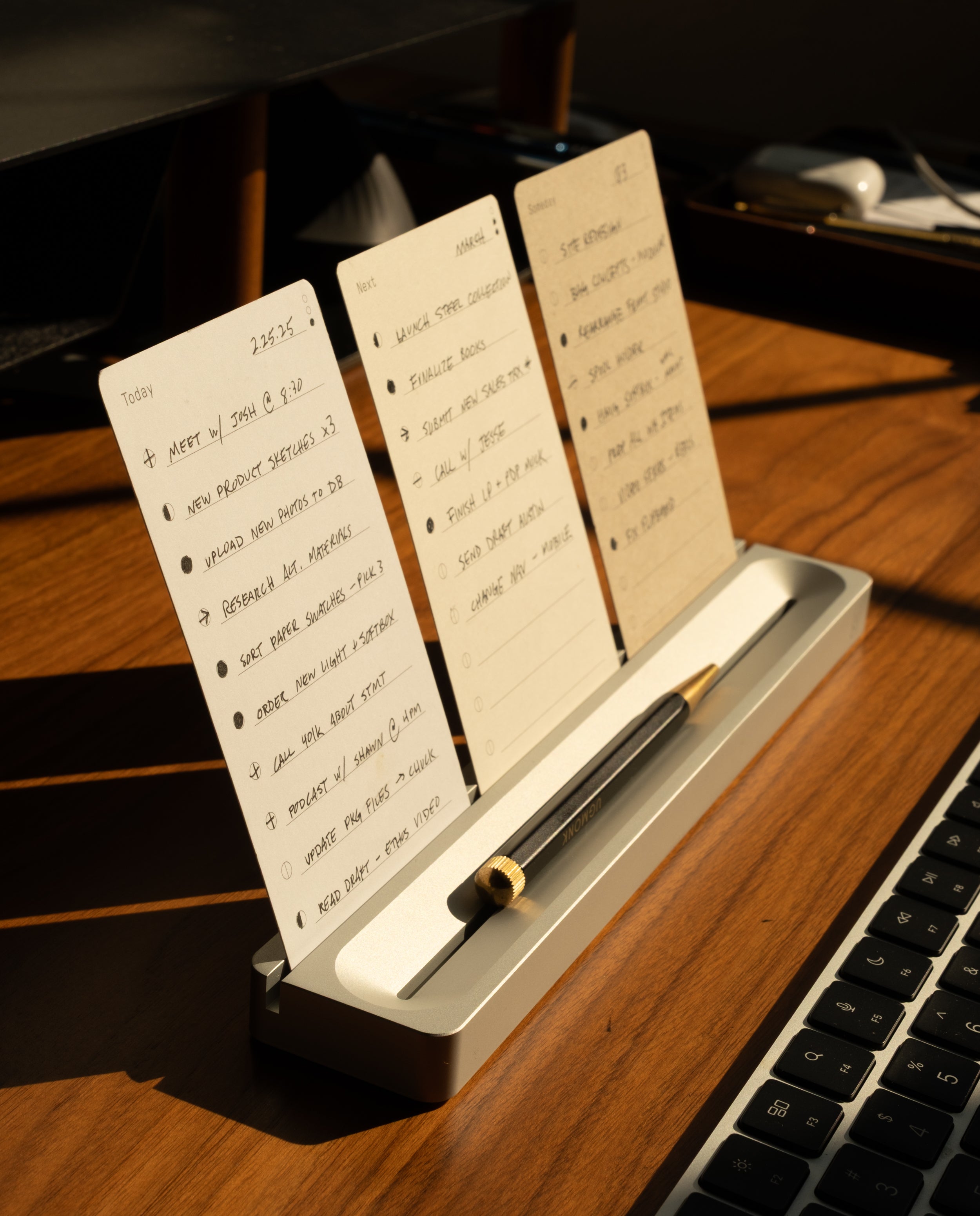 Analog Card Bar (Small 10" - Silver) Analog Ugmonk