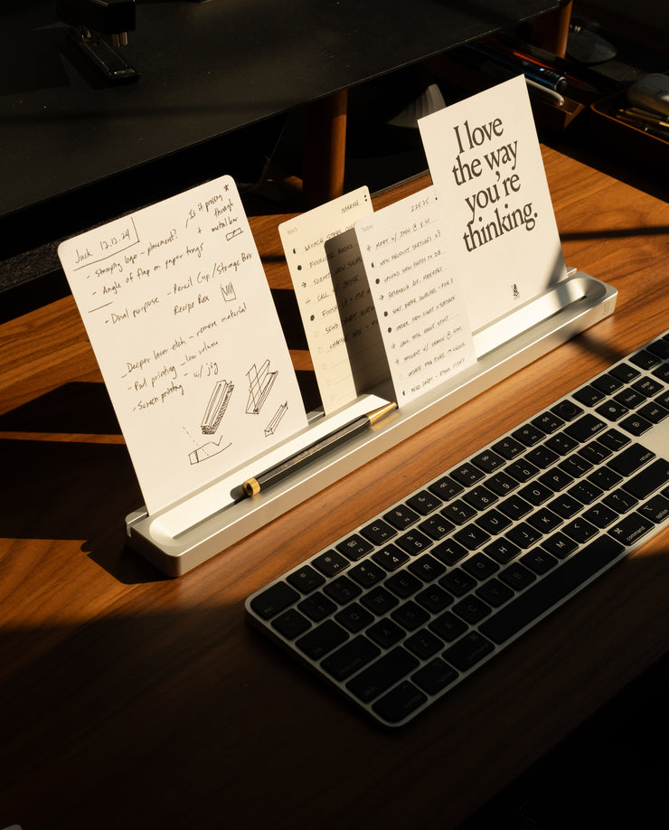 Analog Card Bar (Large 16" – Silver)