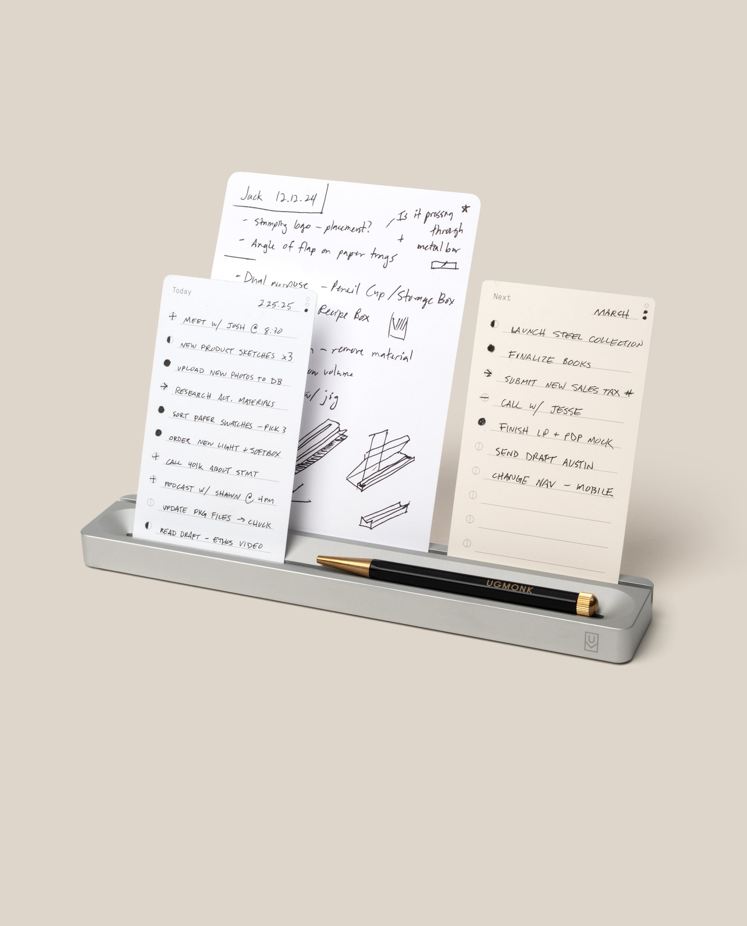 Analog Card Bar (Small 10" - Silver) Analog Ugmonk