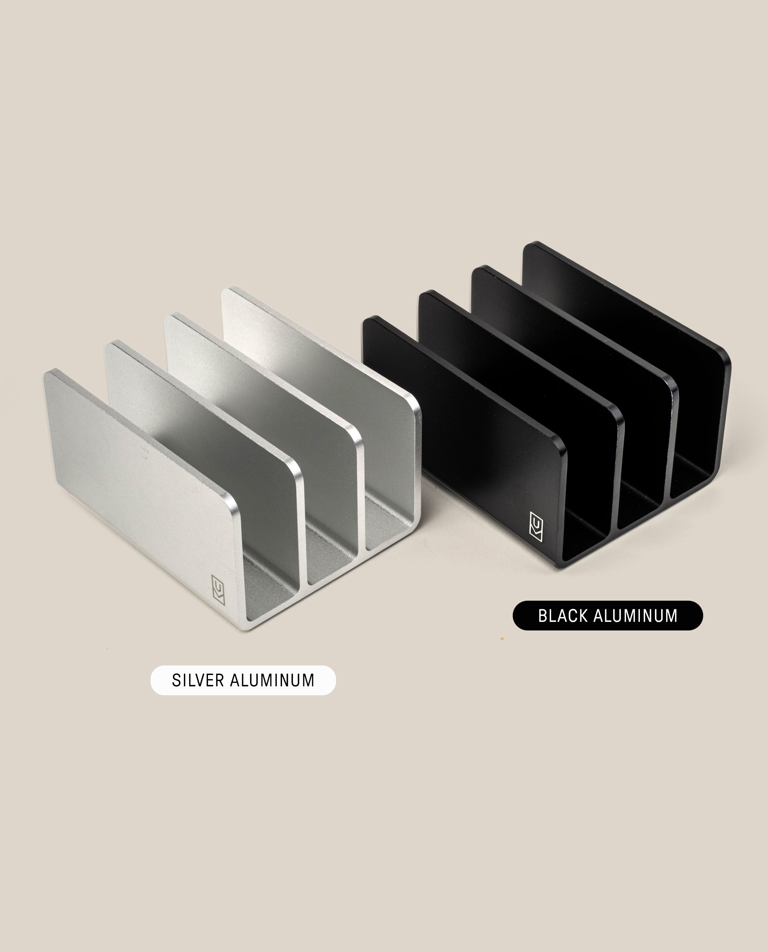 Analog Card Organizer (Silver Aluminum) – Ugmonk