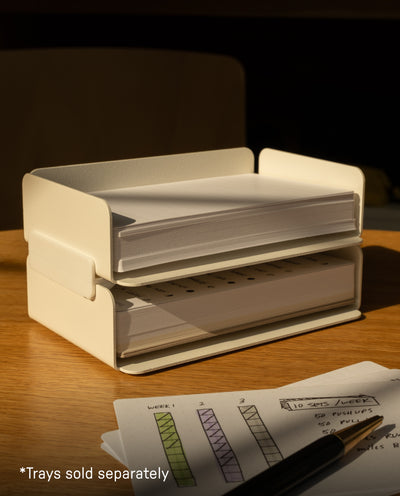 Analog Tray Clips (White - Small)