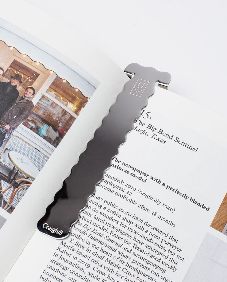 Craighill x Ugmonk Perch Bookmark (Stainless Steel)