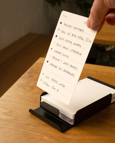 Analog Starter Kit + 3 Refills (Black Steel)