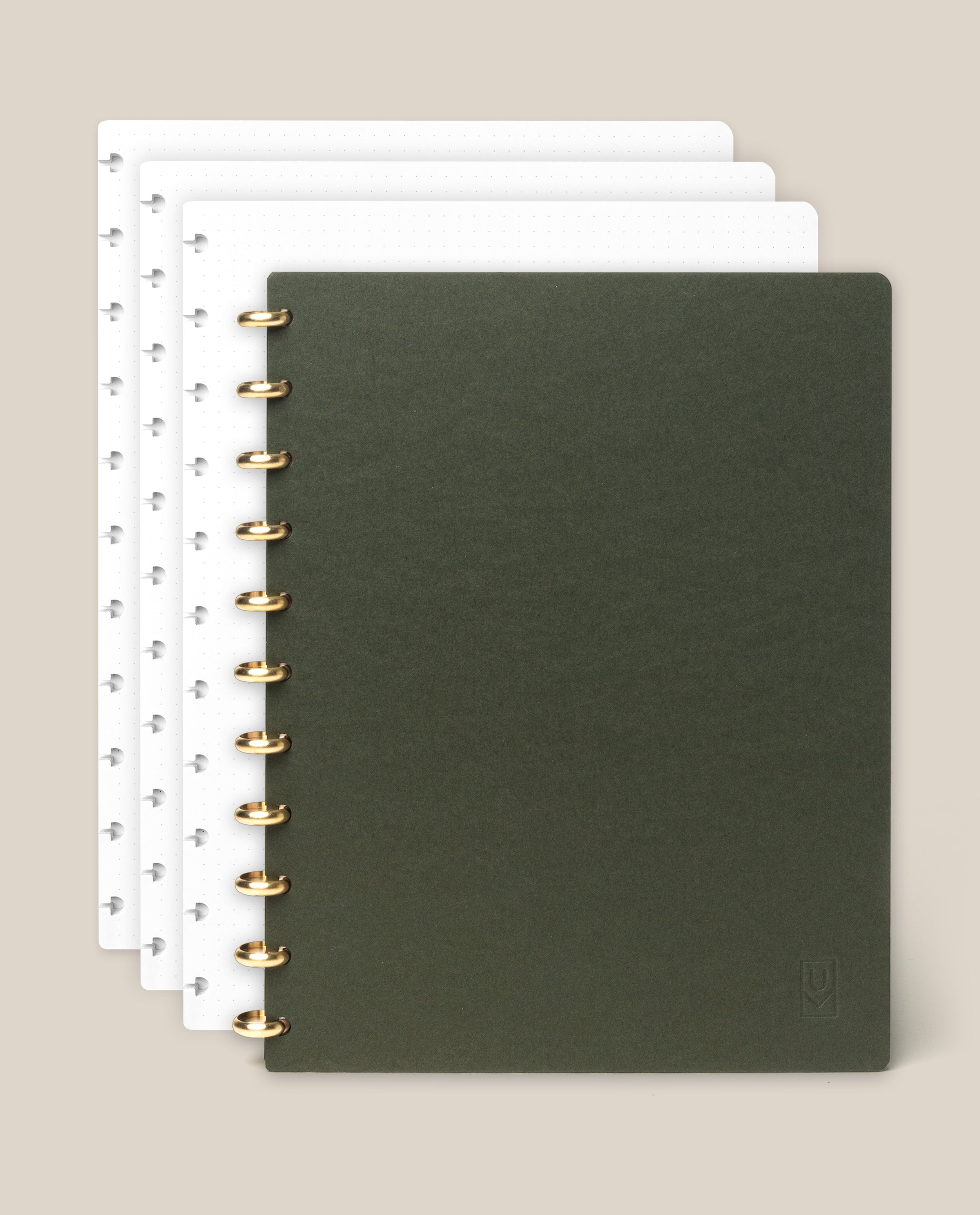 Discbound Journal Bundle (8.5" x 11" Journal + 3 Refills) Journal Ugmonk