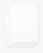 Discbound Journal Refill (Large 8.5" x 11" - 3 Pack) Journal Ugmonk