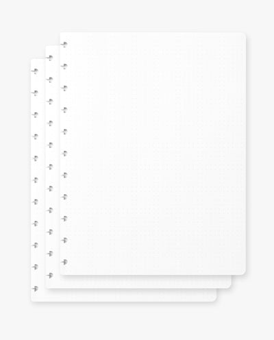 Discbound Journal Refill (8.5" x 11" - 3 Pack)