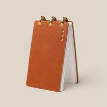 Leather Discbound Analog (Tan)