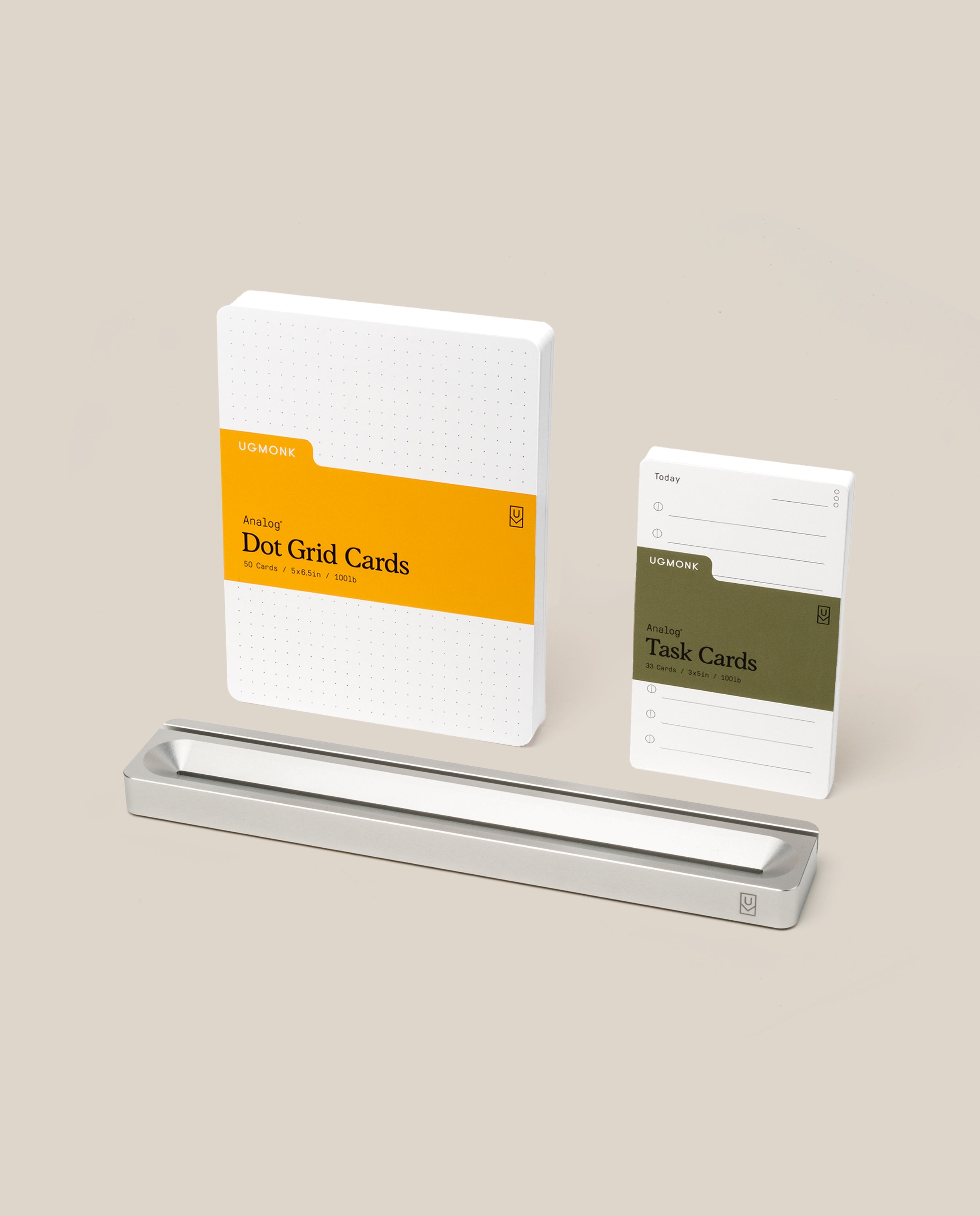 Analog Card Bar - Essentials Kit (Silver Aluminum)