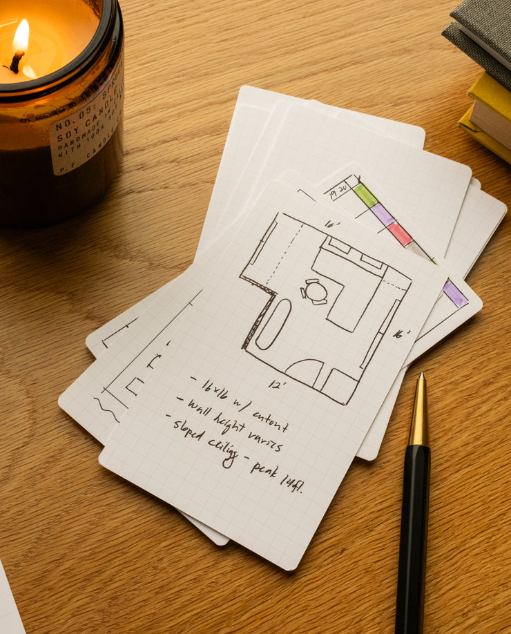 Graph Note Card Analog - Graph Cards (3-Pack) – Ugmonk