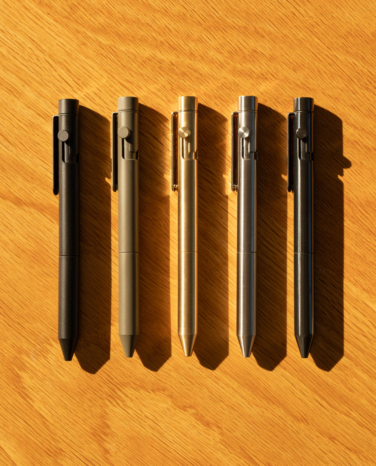 INVENTERY Bolt Action Pen (Stainless)