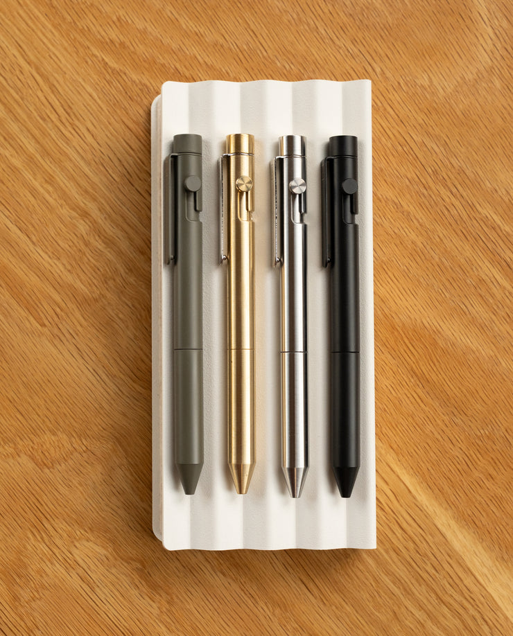 INVENTERY Bolt Action Pen (Stainless)