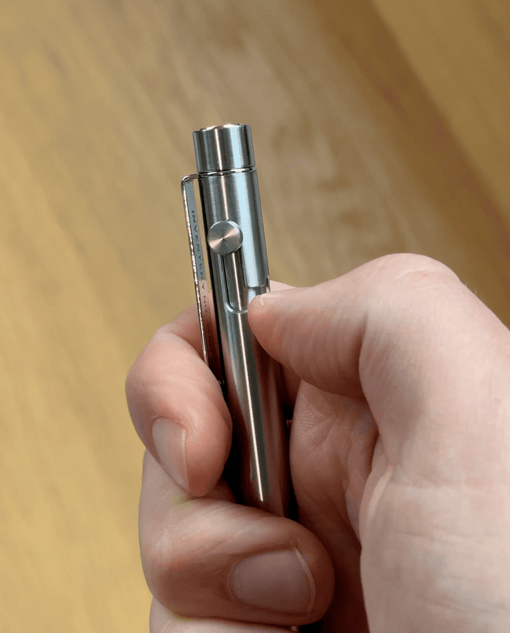 INVENTERY Bolt Action Pen (Olive Green)