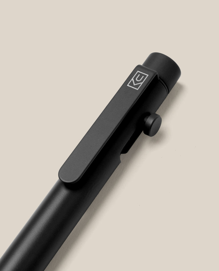 INVENTERY Bolt Action Pen (Onyx)