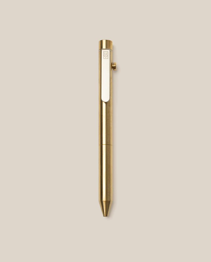 INVENTERY Bolt Action Pen (Brass)