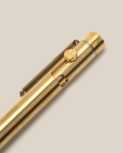 INVENTERY Bolt Action Pen (Brass)