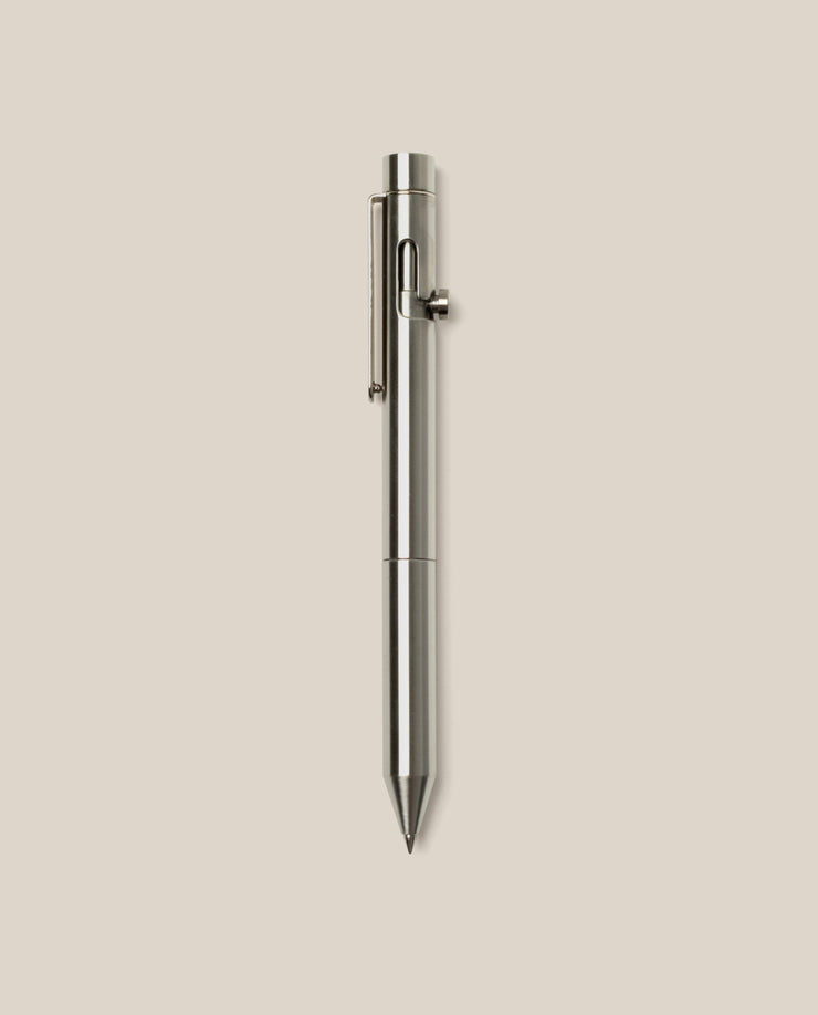 INVENTERY Bolt Action Pen (Stainless)