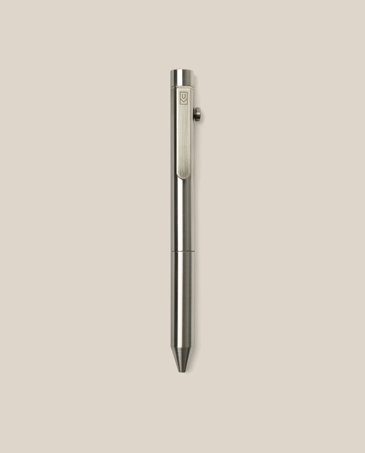 INVENTERY Bolt Action Pen (Stainless)
